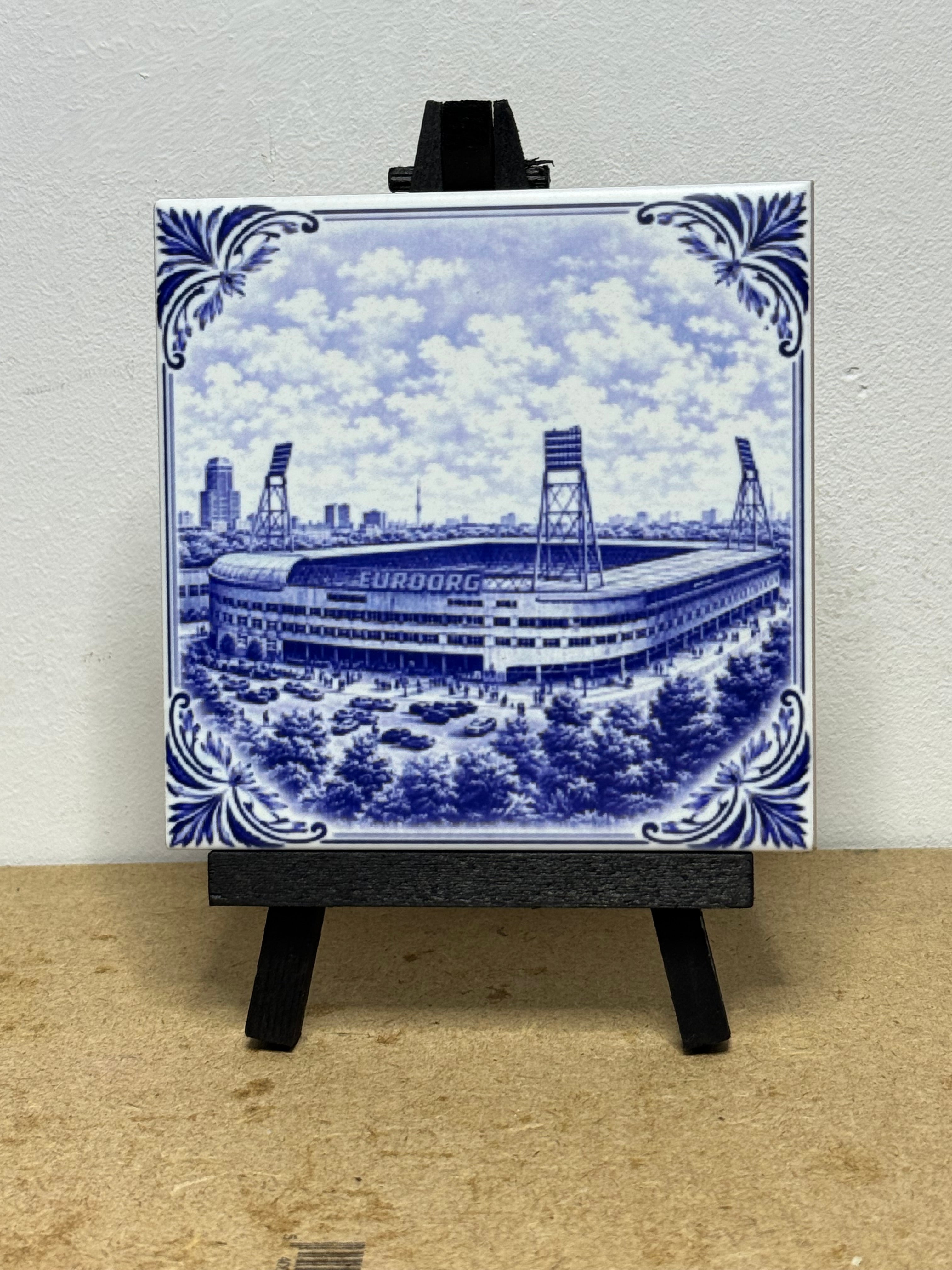 Gepersonaliseerde Delftsblauwe Tegel | Uniek Handgemaakt Cadeau