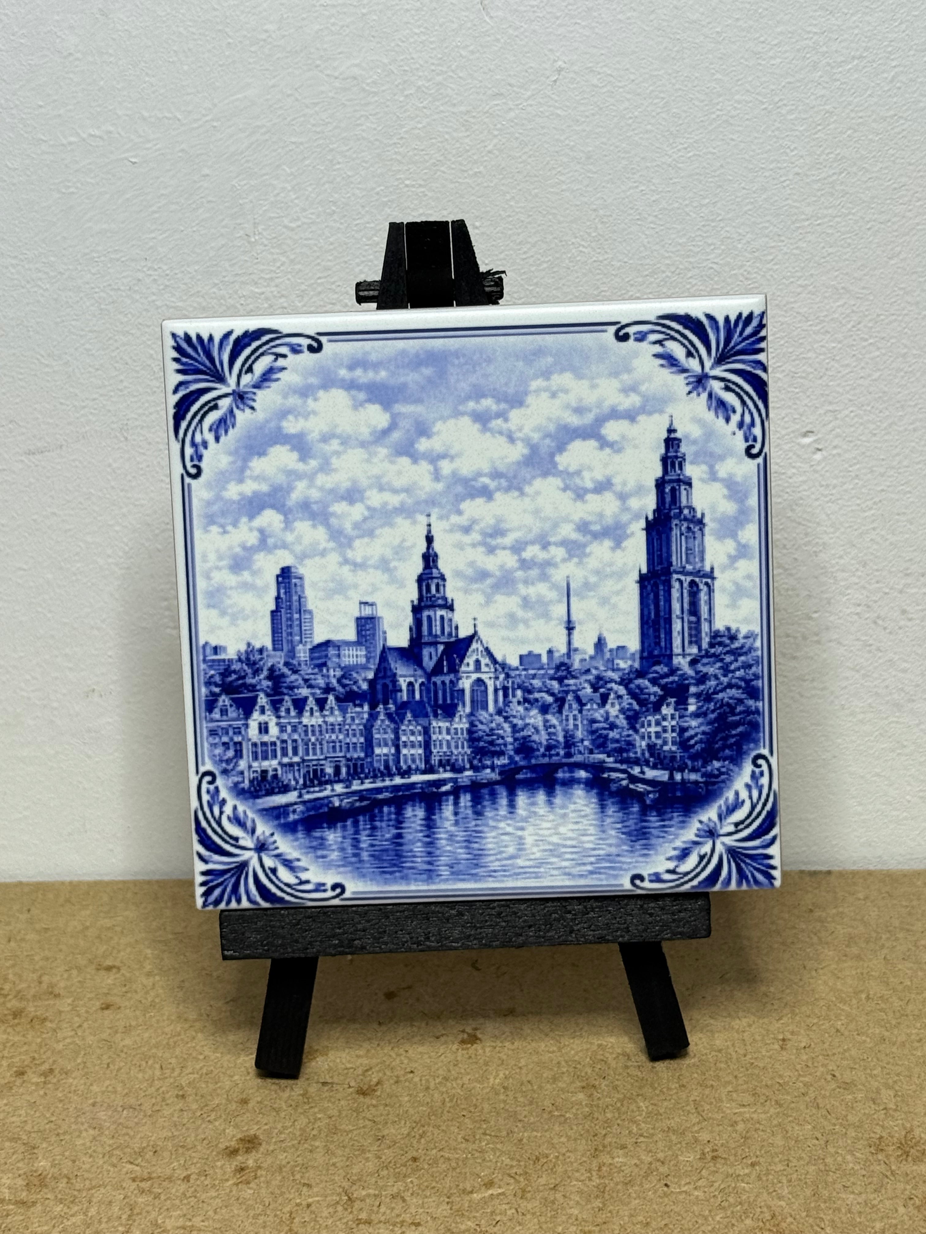 Gepersonaliseerde Delftsblauwe Tegel | Uniek Handgemaakt Cadeau