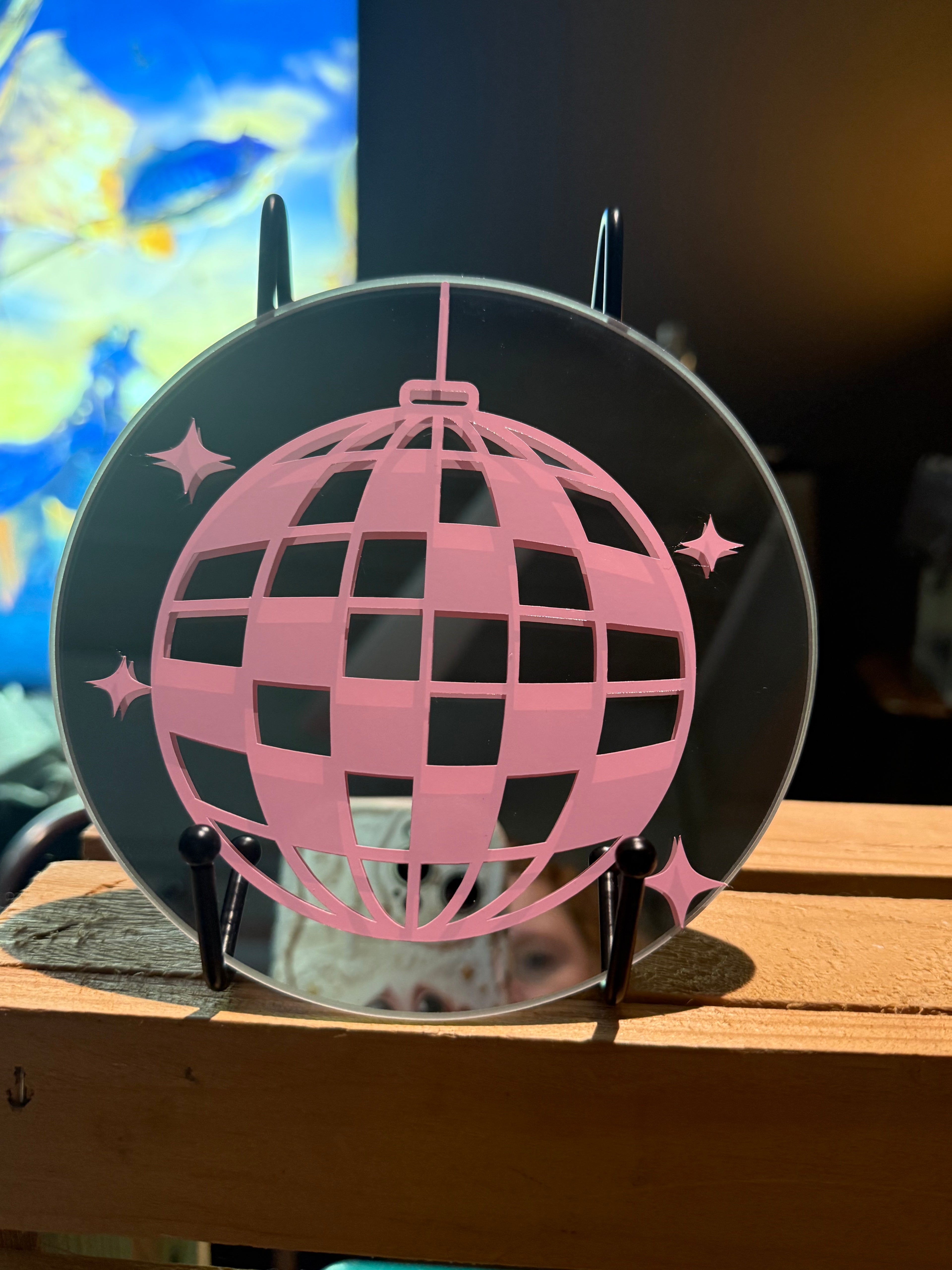 Disco Bol Spiegel - Leuk voor Tienerkamer