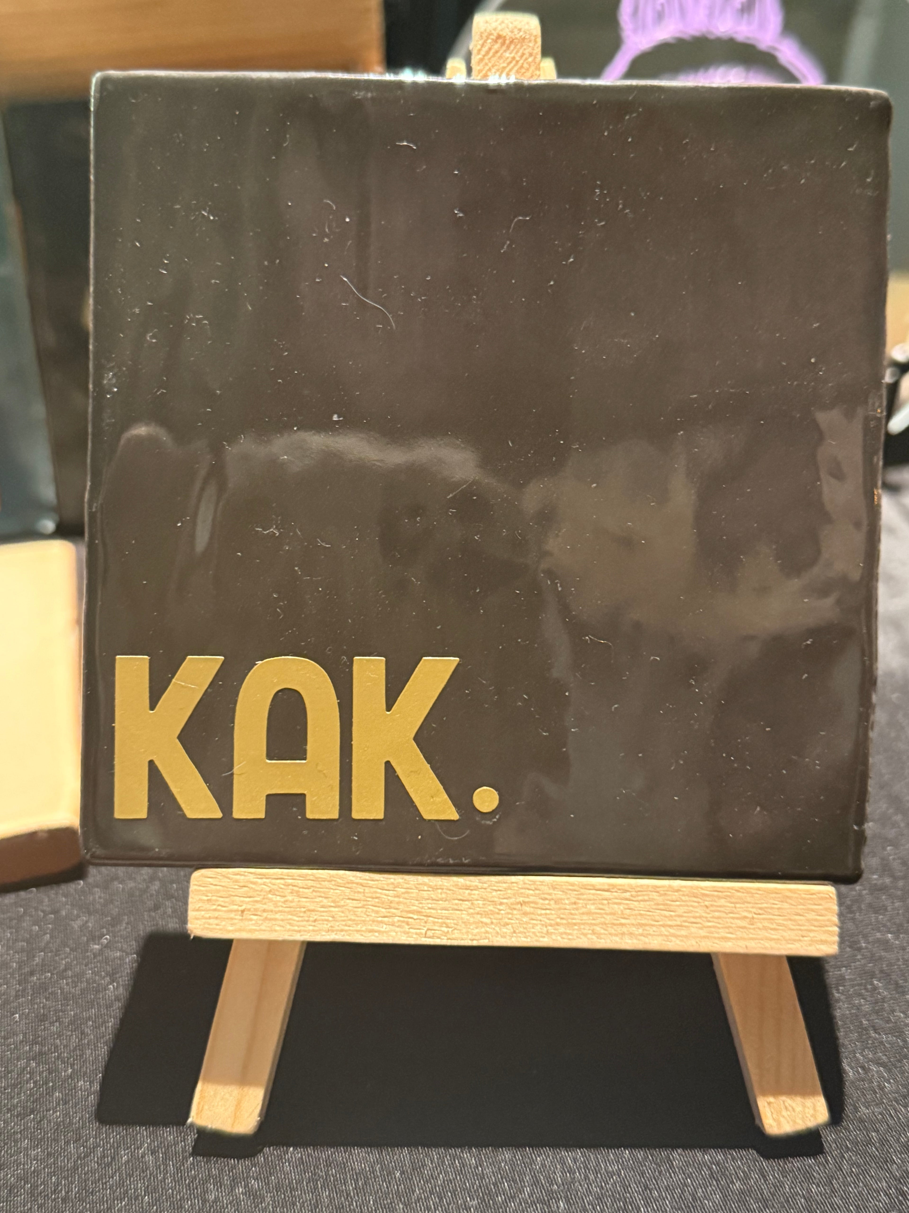 KAK mooi - Decoratief WC Tegeltje